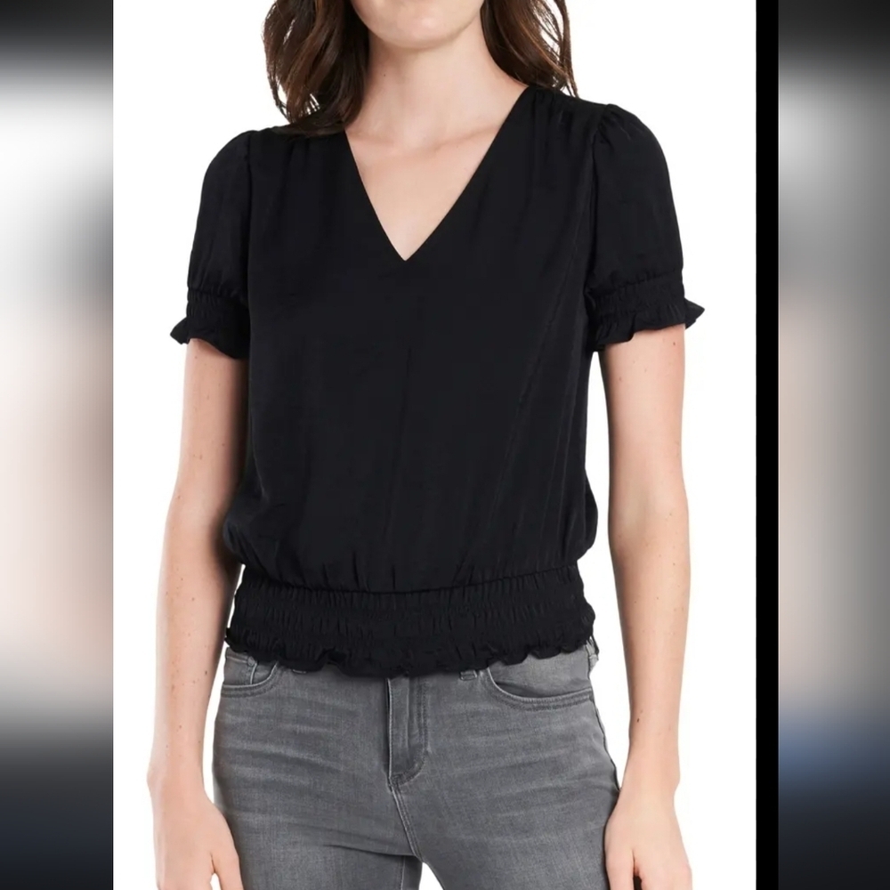 Elegant Black Women's Top